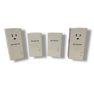 Netgear Powerline Good Used Condition Set Of 4